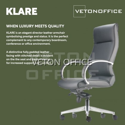 KLARE DIRECTOR CHAIR | OFFICE SEATING | MANAGER CHAIR | CEO CHAIR