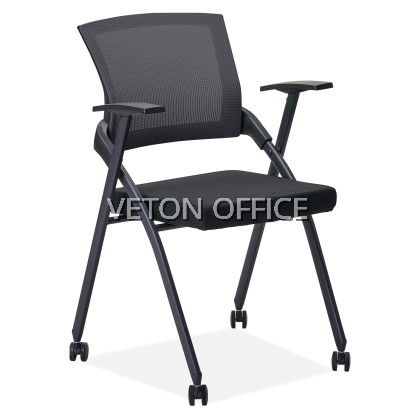 FOCUS TRAINING CHAIR WITH CASTORS | FIXED BACKREST