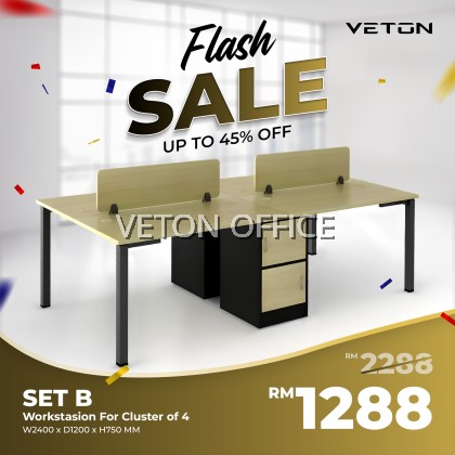 2. (PROMOTION) WORKSTATION FOR CLUSTER OF 4